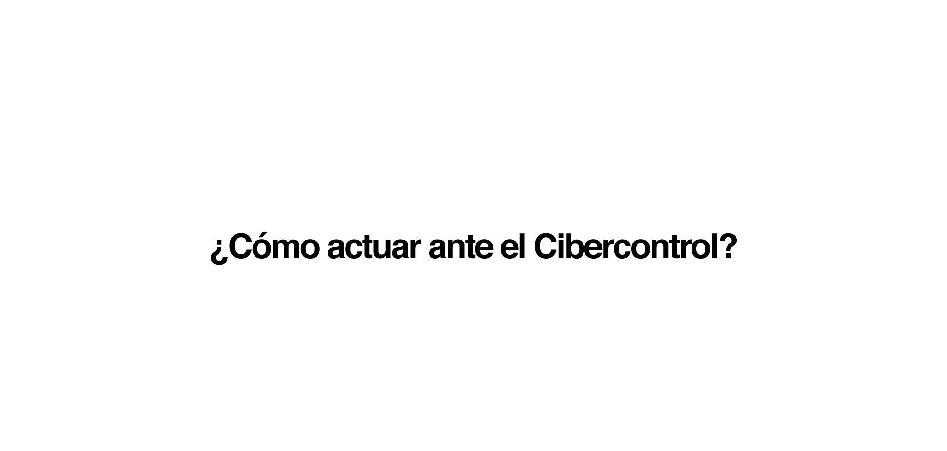 ¿Cómo actuar ante el Cybercontrol? ROMPER CON UNA RELACIÓN NO SANA Si te sientes identificada/o con el punto anterior, significa que tu relación se basa en el control y dominio por parte de tu pareja. No tienes una relación sana y seguramente ya estás viviendo las consecuencias. Cambiar no es fácil, y por eso tienes que saber que no estás sola y que hay personas dispuestas a ayudarte. Romper una relación así no es un fracaso sino un éxito y así lo debes pensar. Si crees que debes dar el paso y cortar con una relación que en el fondo no te hace feliz, ¡no esperes más y hazlo! Pero si tienes miedo de cuál puede ser la reacción de tu pareja o incluso temes que pueda hacer algo contra ti, no dudes en contárselo a alguien de confianza o en recurrir a profesionales que te puedan orientar en tu situación. Teléfono de ayuda a mujeres maltratadas, un servicio confidencial que no deja huella ni en la marcación ni en la factura: 016