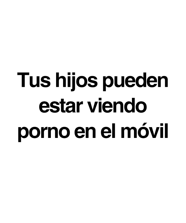 Gracias a la tecnología e Internet, el acceso a cualquier tipo de contenido es posible. Pero, ¿deberíamos ser más cautos ante qué tipos de contenidos pueden acceder los menores? Echemos un vistazo a las cifras: El 10% de consumidores de porno en Internet en España tiene menos de 10 años. Estudio Cell Phone Safety for Kids. El 54% de los menores de 15-16 años se ha topado con pornografía de forma involuntaria en varias ocasiones. Estudio Jóvenes y sexo en la red. Reacción ante la exposición involuntaria a material sexual.Como consecuencia del visionado de pornografía en Internet, el 16,3% de los chicos y el 9,3% de las chicas, ha asumido riesgos en Internet como facilitar datos personales para contactar con alguien o quedar con un desconocido. BALLESTER ARNAL, Rafael, et al. Exposición involuntaria a material sexual en internet: un análisis en la adolescencia y juventud. INFAD: international journal of developmental and educational psychology. 2011.En cuanto al acceso voluntario a la pornografía en Internet, el 28% de los menores afirma visitarla algunas veces y otro 8% bastantes o muchas veces. GIMÉNEZ GARCÍA, Cristina, et al. Consumo de material pornográfico en jóvenes españoles: diferencias en función de la edad, sexo y orientación sexual. Anuario de sexología. El 54% de los padres nombraron el sexo en internet y la pornografía como el tema que más temen discutir con sus hijos. Estudio AVT Technologies en psicopedia.org Efectivamente, es necesario que los padres tomen medidas antes estas preocupantes cifras.